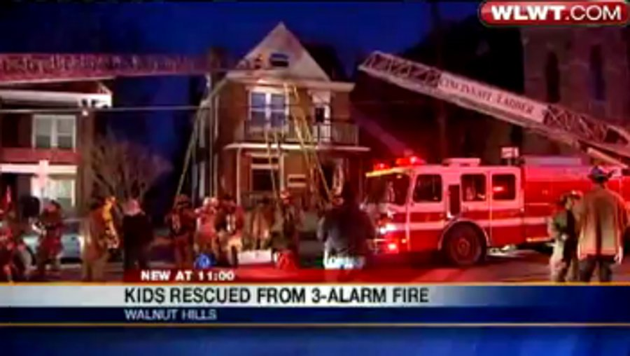Cincinnati Crews Rescue Four Children From House Fire | Firehouse