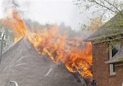 A Memphis, Tenn. firefighter's house caught fire on Thursday. A Memphis, Tenn. firefighter's house caught fire on Thursday.