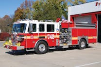 The Elizabethtown Fire Company in Lancaster County, PA, designed this Sutphen pumper with many safety components, including a reinforced front bumper, LED lighting, a low rear hosebed and a down-view mirror. Careful planning results in apparatus that meets the needs of the response area.