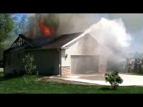 4-24-12: Indiana Firefighters Battle House Fire | Firehouse