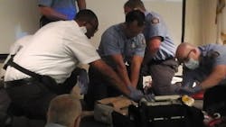 Howard County hosted a Resuscitation Academy instructed by medics and medical staff from Seattle in which firefighters learned the intricacies of CPR.
