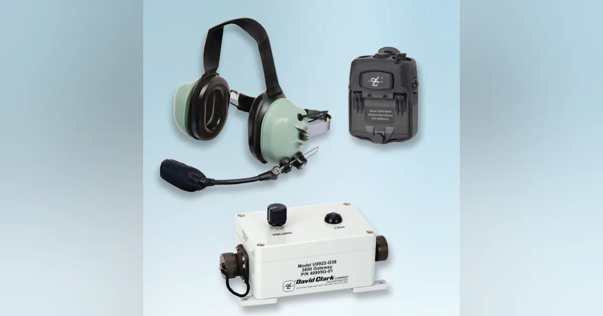 Fire Engine Headset David Clark Company Offers Wireless Headset System for Mobile ...