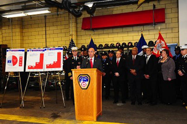 FDNY Commissioner Salvatore Cassano announced on May 8 that the number of minorities that took its firefighter exam were the highest it&apos;s ever been.