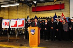 FDNY Commissioner Salvatore Cassano announced on May 8 that the number of minorities that took its firefighter exam were the highest it's ever been. FDNY Commissioner Salvatore Cassano announced on May 8 that the number of minorities that took its firefighter exam were the highest it's ever been.