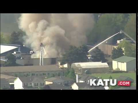 FourAlarm Fire Burns at Oregon High School Firehouse