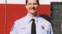 Firefighter Kyle Perkins