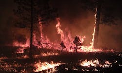 The massive blaze in the Gila National Forest is seen from Cliff, N.M. on May 29. The massive blaze in the Gila National Forest is seen from Cliff, N.M. on May 29.