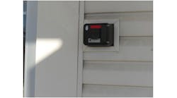 Photo 1: Having rapid access to the building can do a lot to limit the damage the fire is causing. These entry lock key system devices allow fire departments to gain access with limited damage.