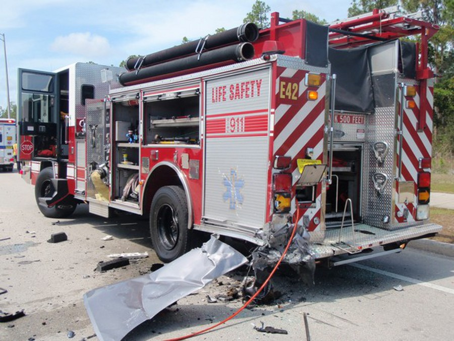 Man Slams Into Rear Of Parked North Naples Fire Apparatus | Firehouse