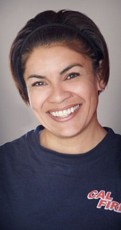 CAL FIRE Firefighter Nica Vasquez CAL FIRE Firefighter Nica Vasquez