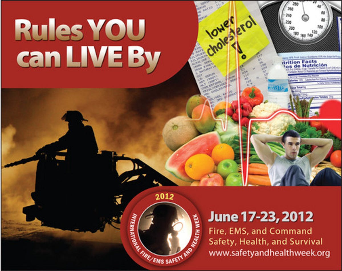 This year, the National Volunteer Fire Council and the International Association of Fire Chiefs have joined forces to promote &apos;Rules You Can Live By.&apos;