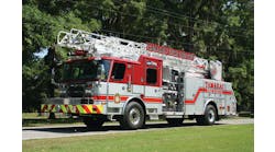Tamarac, FL, Fire Rescue has taken delivery of an E-ONE HP 78 Sidestacker aerial.