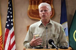 U.S. Forest Service Chief Tom Tidwell talks about the recent deadly crash of an air tanker that was helping fight a wildfire in Utah. U.S. Forest Service Chief Tom Tidwell talks about the recent deadly crash of an air tanker that was helping fight a wildfire in Utah.