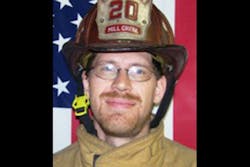 Mill Creek Assistant Chief Wayne Cohenour is being credited with saving his crew as their engine headed out of control after the driver suffered a seizure on July 30. Mill Creek Assistant Chief Wayne Cohenour is being credited with saving his crew as their engine headed out of control after the driver suffered a seizure on July 30.