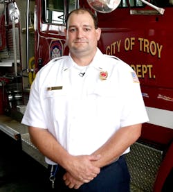Troy, AL, Fire Lieutenant Curtiss Shaver