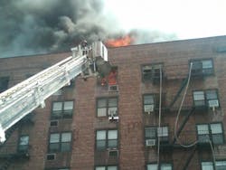 More than 200 firefighters responded to lightning-sparked blaze in the Flatbush neighborhood of Brooklyn on July 26. More than 200 firefighters responded to lightning-sparked blaze in the Flatbush neighborhood of Brooklyn on July 26.