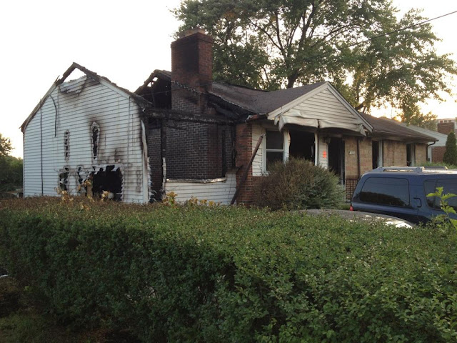 Two Prince George's County firefighters were injured in a house fire on July 16.