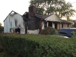 Two Prince George&apos;s County firefighters were injured in a house fire on July 16.