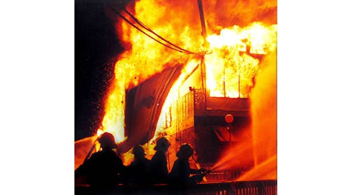 Fast-spreading fire tactics may dictate writing off the structures originally involved and focusing all resources on preventing the fire from spreading. Care must be taken to prevent lines and firefighters from being positioned in places where they could be endangered by collapsing buildings or other factors.
