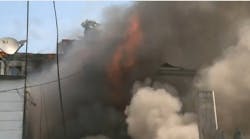 Five Allentown firefighters were hospitalized and four others were sickened as they battled the fire on Aug. 23. Five Allentown firefighters were hospitalized and four others were sickened as they battled the fire on Aug. 23.