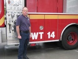 Firefighter Vance Baldwin