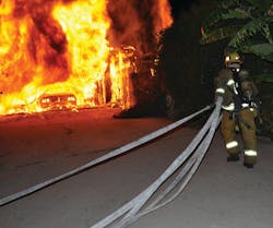 July 23: Sylmar, CA &ndash; Five Los Angeles City companies operated at a one-story private dwelling with the garage fully involved.