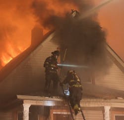 Three Indianapolis firefighters were injured battling three vacant house fires on the city&rsquo;s north side on Aug. 26.