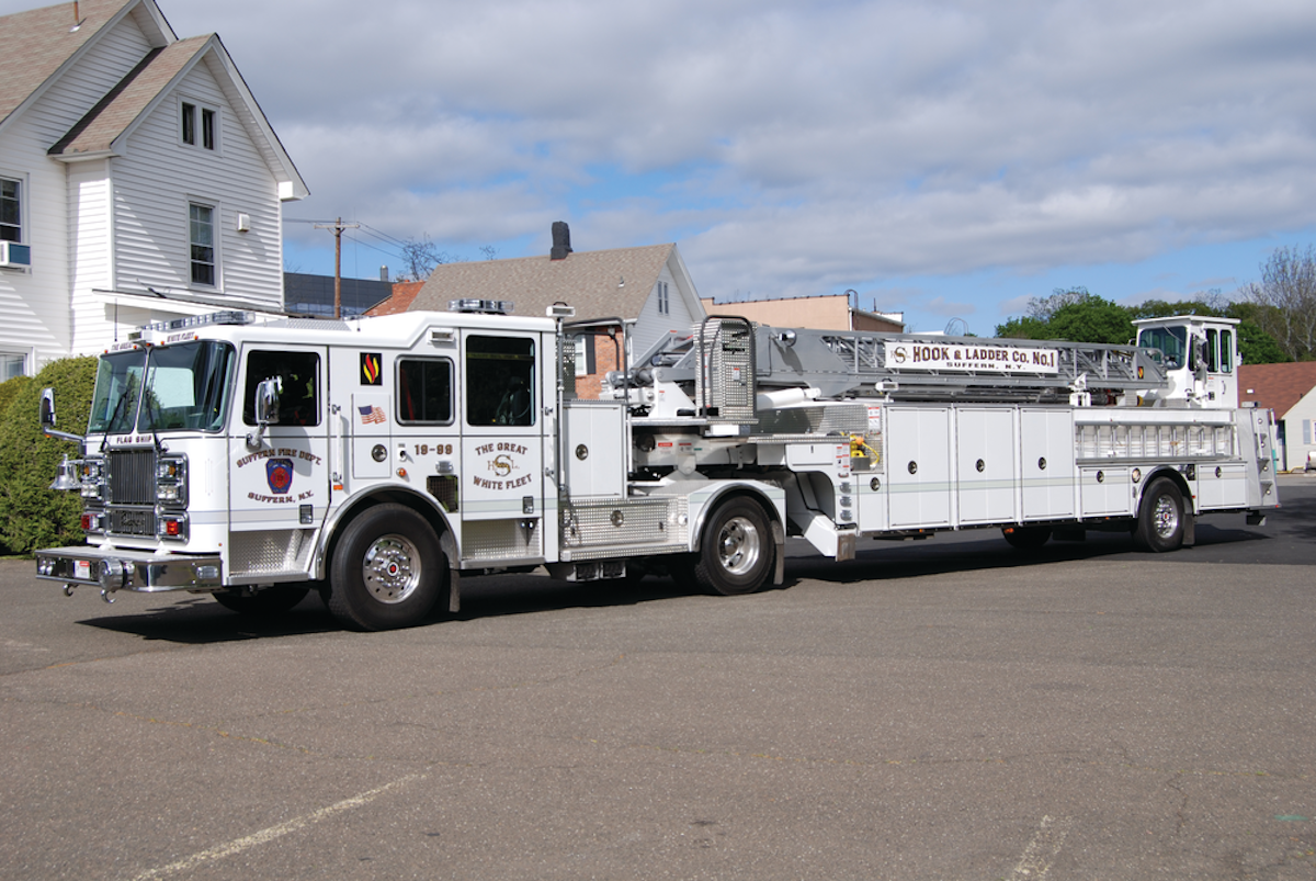 Innovative Rigs on the Street Suffern Hook and Ladder Company's