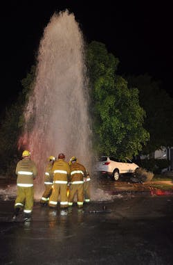 Two women who tried to help victims of an auto accident were electrocuted, and six others were injured, after a vehicle struck a fire hydrant and a light pole on Aug. 22.