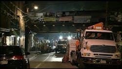 An overnight train derailment in Ellicott City has taken the lives of two bystanders and has made a mess of the town&apos;s historic downtown area.