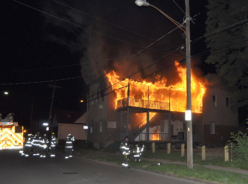 Rochester Vacant Building Fire 10761425