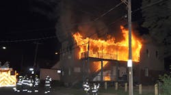 Rochester Vacant Building Fire 1