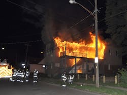 Rochester Vacant Building Fire 1