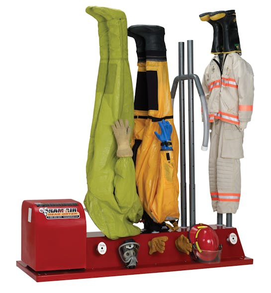 Ram Air Immersion/Hazmat/Turnout Gear Dryer Model 4IHT Firehouse