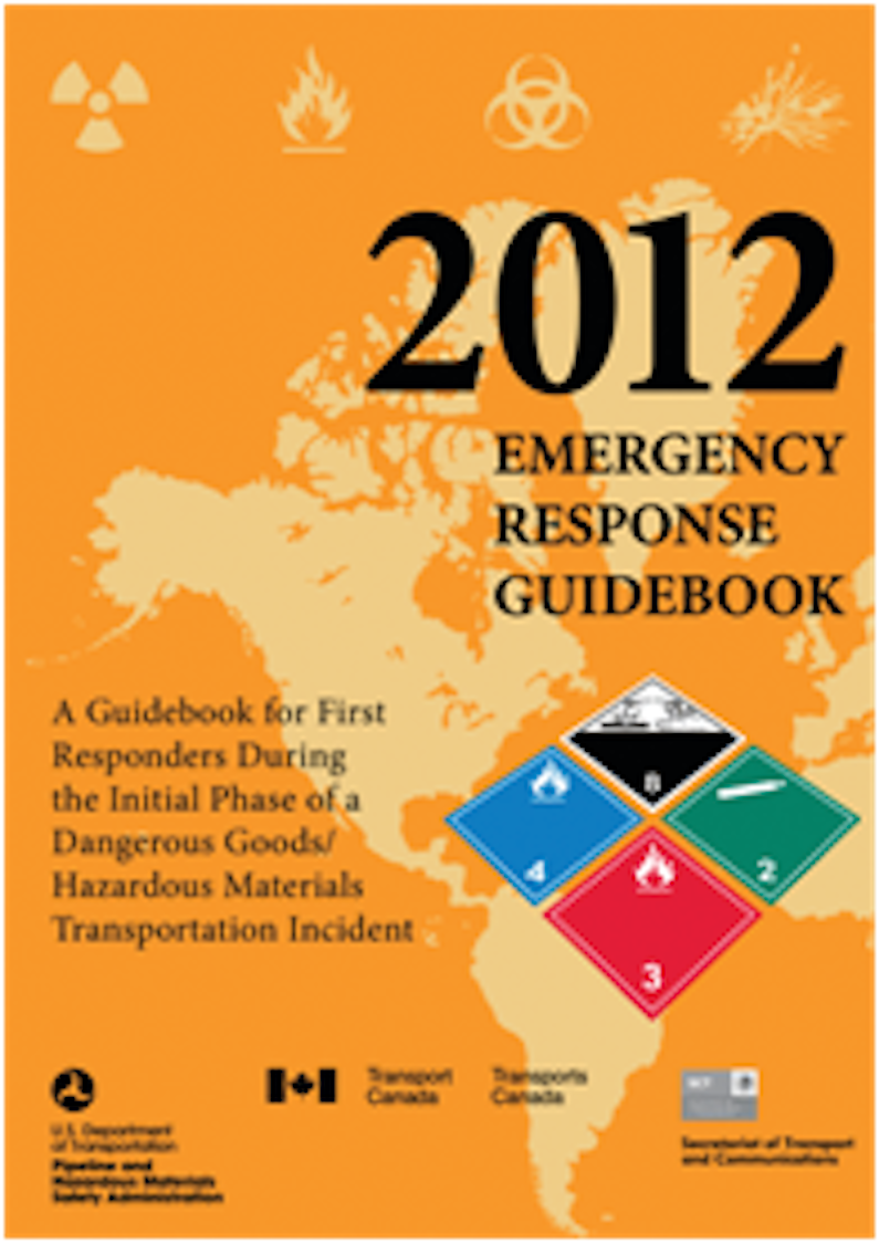 Hazmat Studies 2012 ERG A Vital Resource For First Responders Firehouse