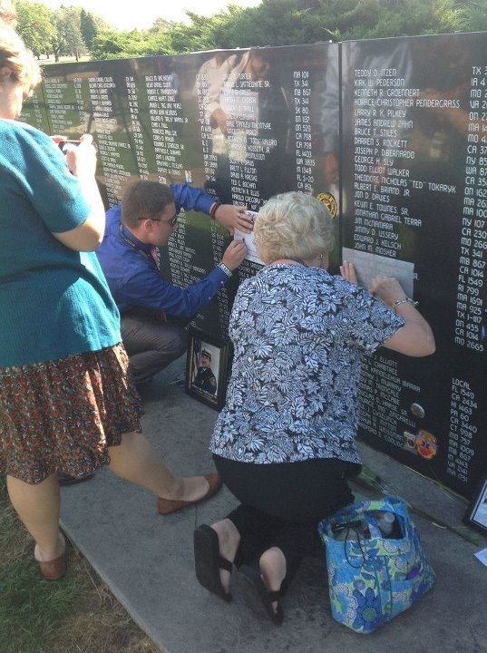 A bell tolled for each of the 154 names added to the Wall of Honor at the IAFF memorial on Sept. 15 in Colorado Springs.