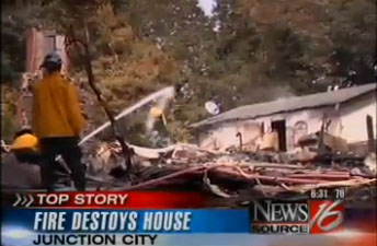 Oregon House Fire Goes Unnoticed Until Engulfed | Firehouse