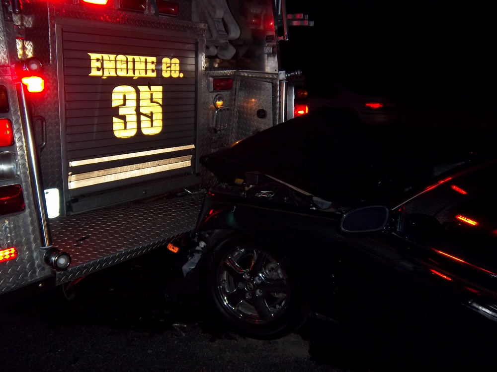 Greenbelt Engine Struck While Protecting Scene of Crash on Beltway