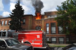 Rochester Apartment Building Fire Firehouse 2