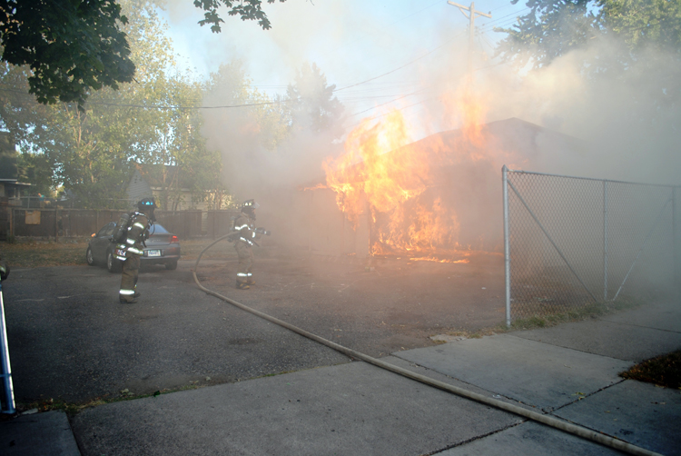 St Paul Garage Fire Firehouse 10776438