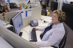 With 400 emergency calls being received each day on average, the OnStar Emergency Services Advisors are kept busy at their three North American communications centers. With 400 emergency calls being received each day on average, the OnStar Emergency Services Advisors are kept busy at their three North American communications centers.