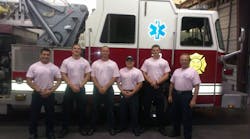Lehigh Acres, Fla. - Fire Rescue members raised over $3,000 selling t-shirts. Funds will go to a local nonprofit and to assist a local firefighter&apos;s family who is battling cancer.