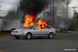 Rochester Vehicle Fire Firehou 10813173 Rochester Vehicle Fire Firehou 10813173