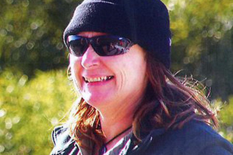 Firefighter Wendy Bearfoot