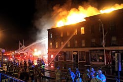 A historic hotel in Leominster, Mass. was destroyed during this six-alarm fire.