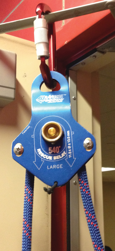 Photo 1. The 540 Rescue Belay device.