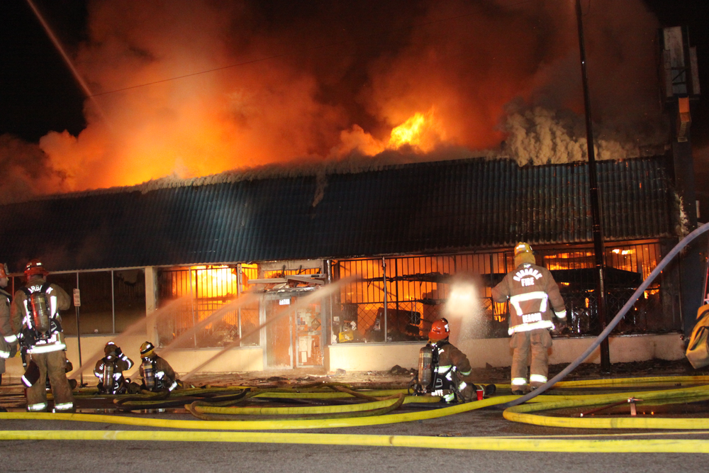 Burbank Building Fire Firehous 10847012