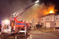 Fort Worth Townhouse Fire 3