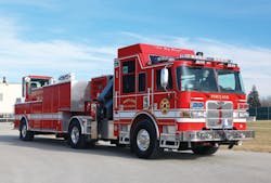 THE Portland, OR, Fire & Rescue Department's new Pierce heavy rescue THE Portland, OR, Fire & Rescue Department's new Pierce heavy rescue