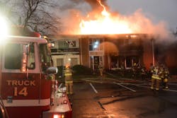 Dozens of residents are displaced after a fire ripped through an apartment complex in Greenbelt, Md. on Dec. 26.